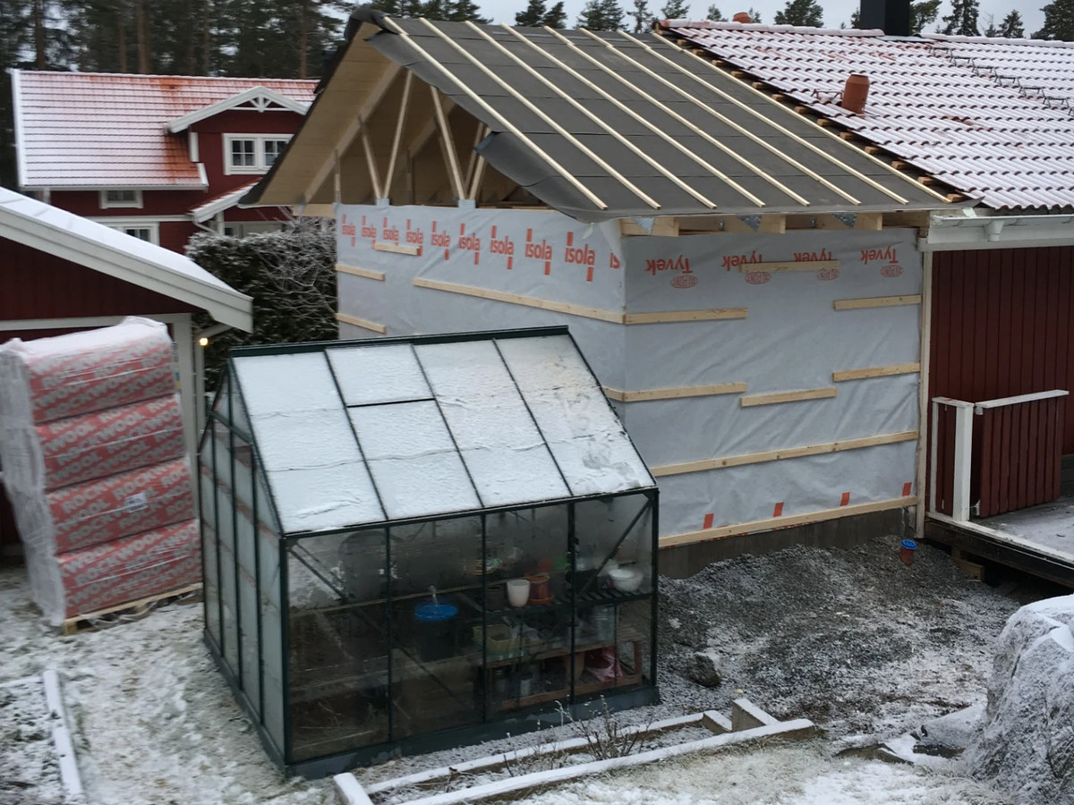 Tillbyggnad med ny entré i Sigtuna